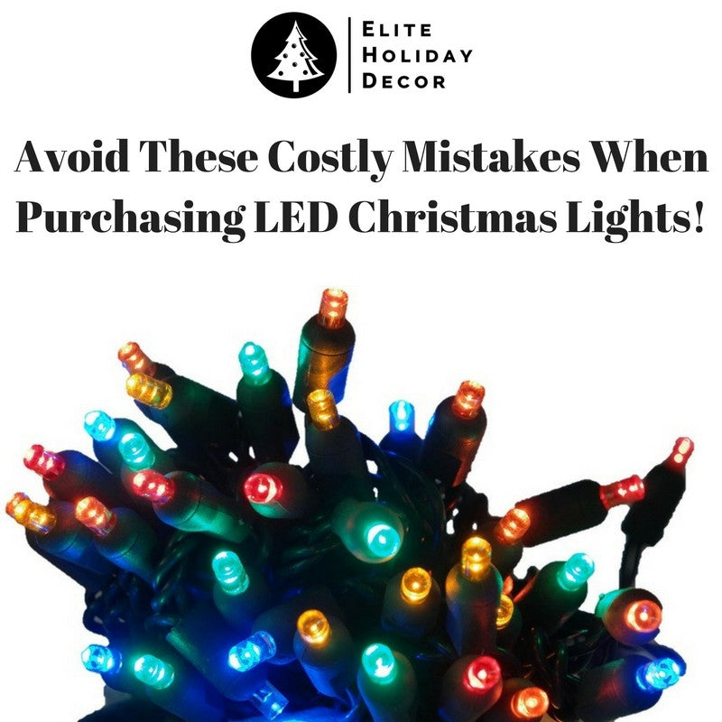 Avoid These Costly Mistakes When Purchasing LED Christmas Lights