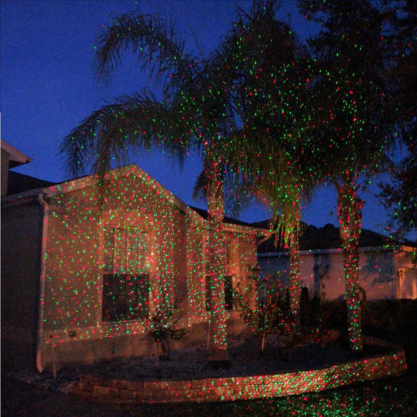 Red green laser christmas lights cheap