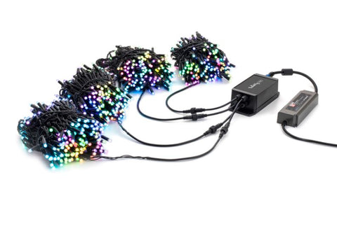 Twinkly Pro - RGB Capsule - 250 Light String - 4" Spacing - Green Wire