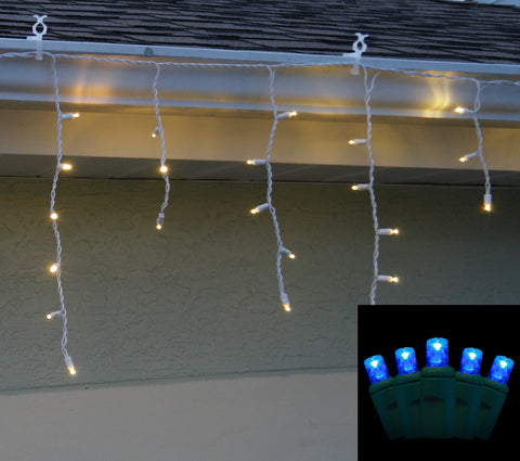 Icicle Lights 5mm Blue LED 70 bulb