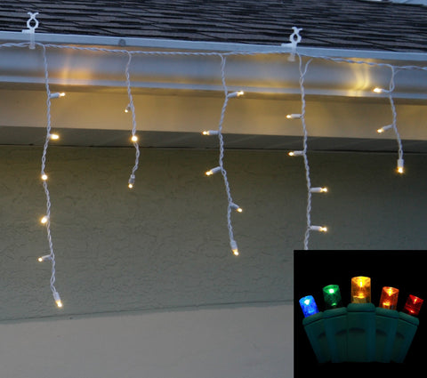 Icicle Lights 5mm Multi Color LED 70 bulb