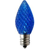 Blue C7 LED Christmas Light Bulb Elite Holiday Decor