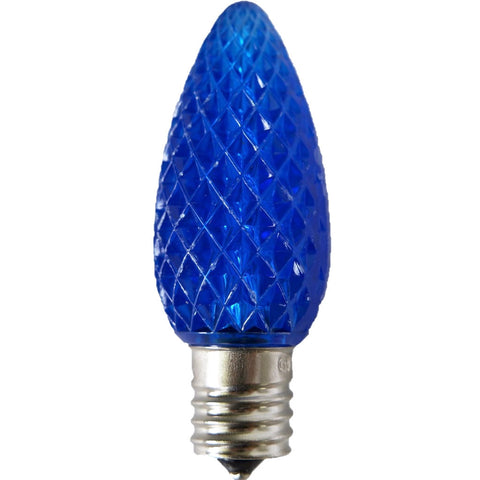 Blue C9 LED Christmas Light Bulb Elite Holiday Decor