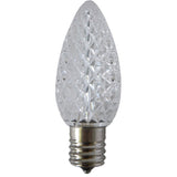 Pure White C9 LED Christmas Light Bulb Elite Holiday Decor